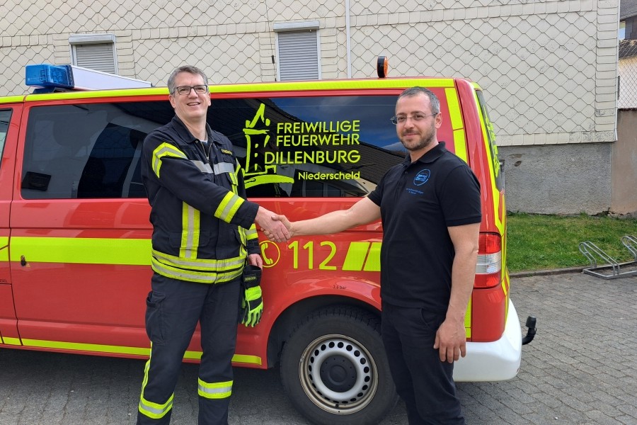Finanzielle Unterstützung für Feuerwehrverein